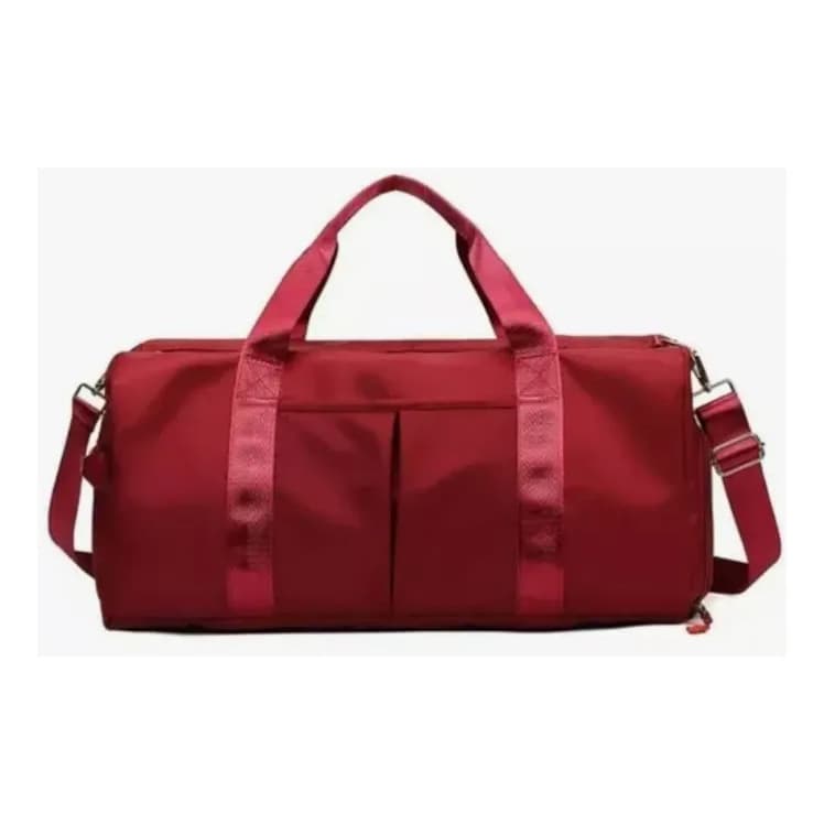 Bolsa De Viagem E Academia Impermeável Com Compartimento Para Roupa Molhada E Calçados