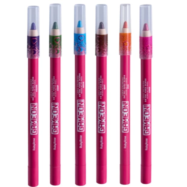Lápis Colorido Em Gel Para Olhos Game On - Ruby Rose