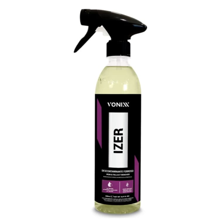 Limpa Roda Automotiva IZER 500ml Descontaminante Ferroso Vonixx