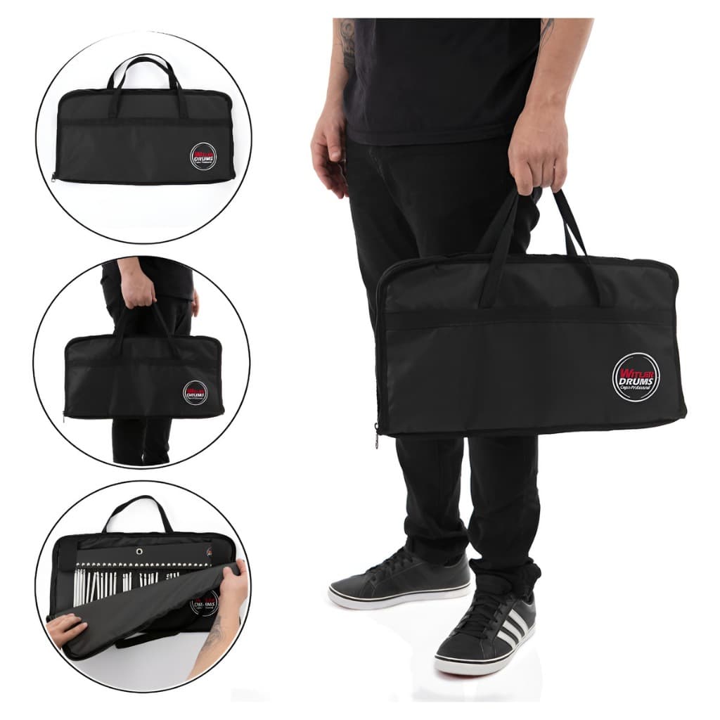 CAPA BAG CASE P/ CARRILHÃO 30 NOTAS COM ALÇA | WITLER DRUMS