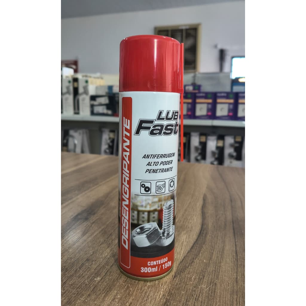 Kit 2 Desengripante Lubrificante Spray 300ml Lub Fast.