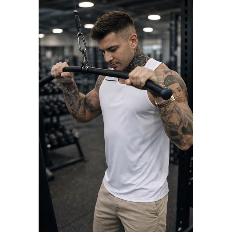 Regatas Masculinas Dry Fit Esportiva Academia Corrida Fitness
