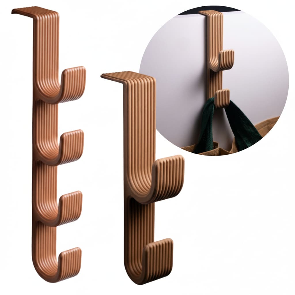 Cabide Suporte Para Porta Ganchos Multiuso Para Pendurar Bolsas Chapéus Acessórios Boné Toalhas