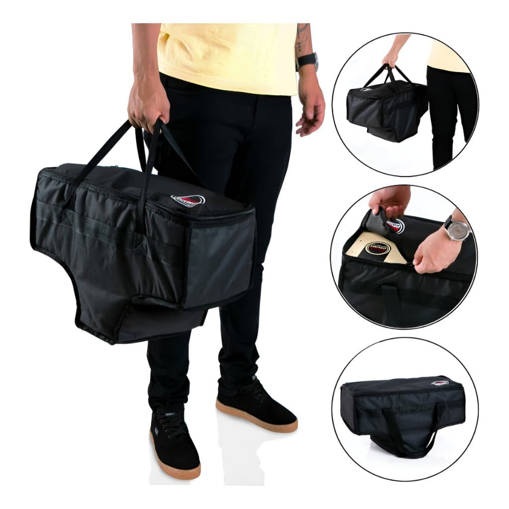 CAPA BAG CASE CAJÓN COLO ACOLCHOADA COM ALÇA | WITLER DRUMS