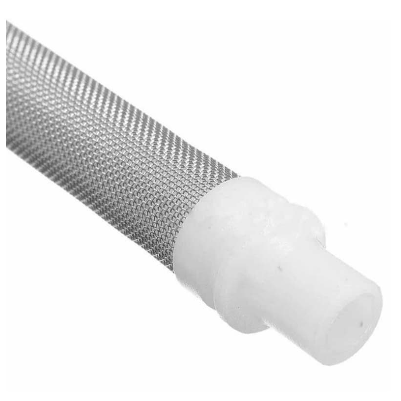 Filtro Peneira Branco Para Pistola de Pintura Airless Universal Malha 60 Material Inox