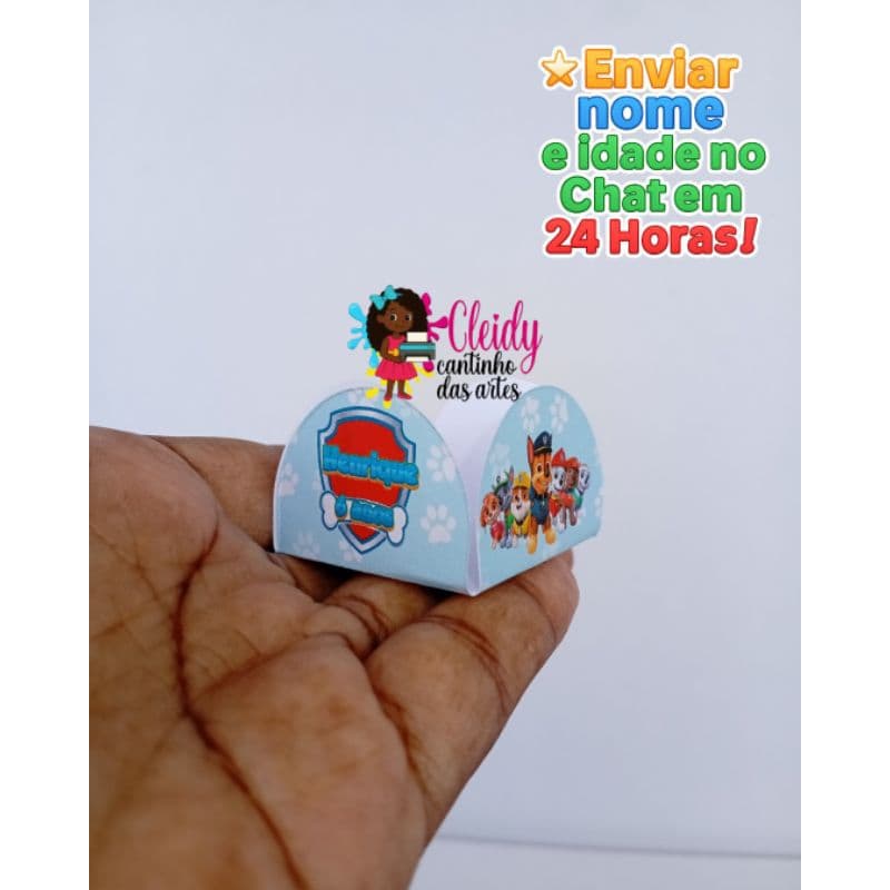 Forminha para Doces Patrulha Canina/Forma de Brigadeiro Cachorrinhos Dog