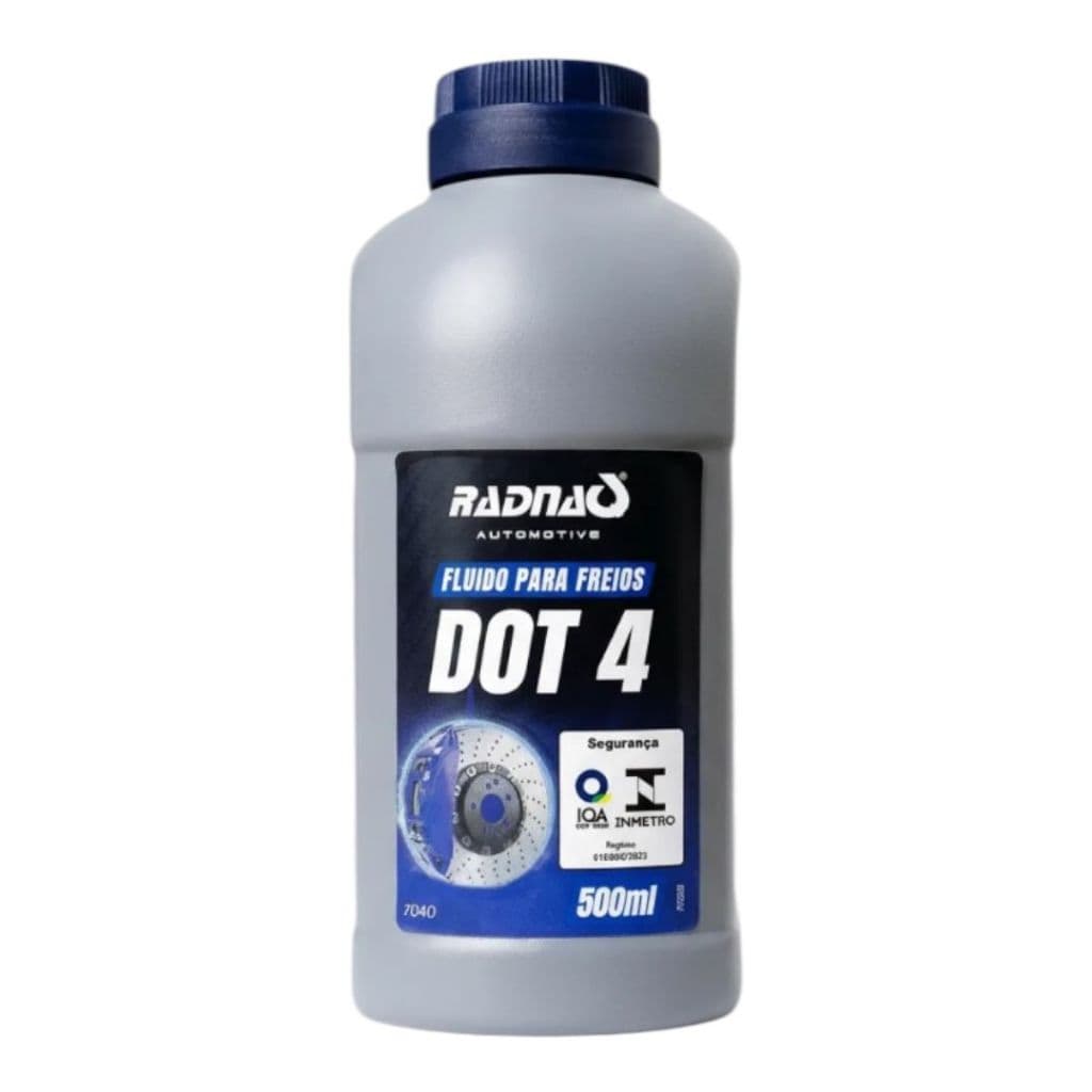 Fluído de Freio DOT4 500ml Radnaq