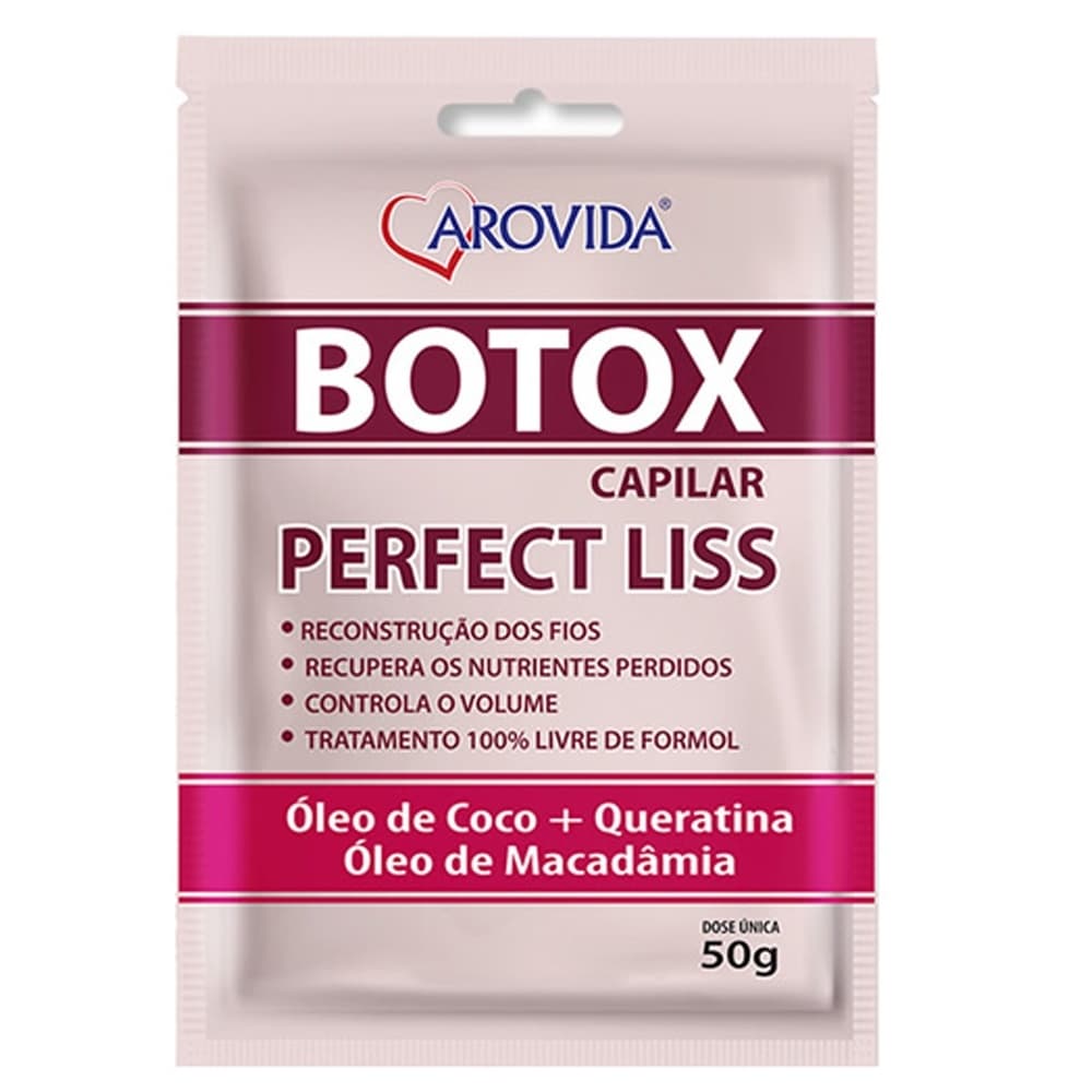 BOTOX CAPILAR SACHÊ AROVIDA / 50g