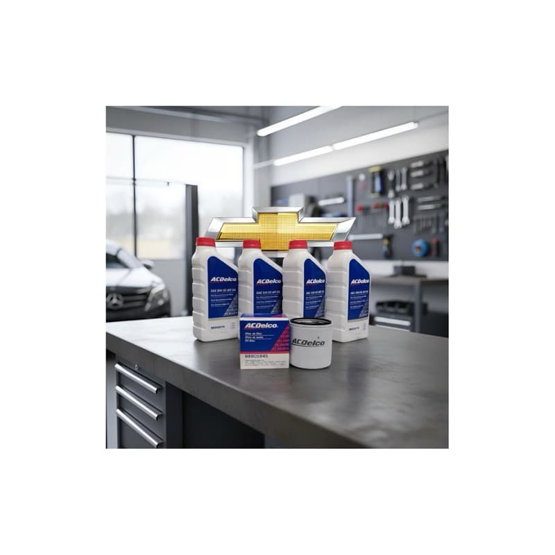 Kit Troca De Óleo Acdelco 5w30 Semissintético - Linha Gm