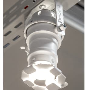 Refletor Cênico direcionável em alumínio para lâmpada PAR16 LED