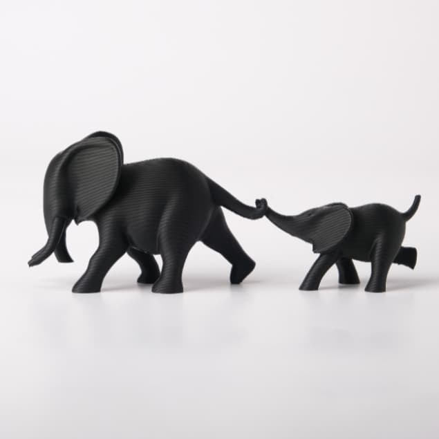 Decoração de Elefante, Escultura