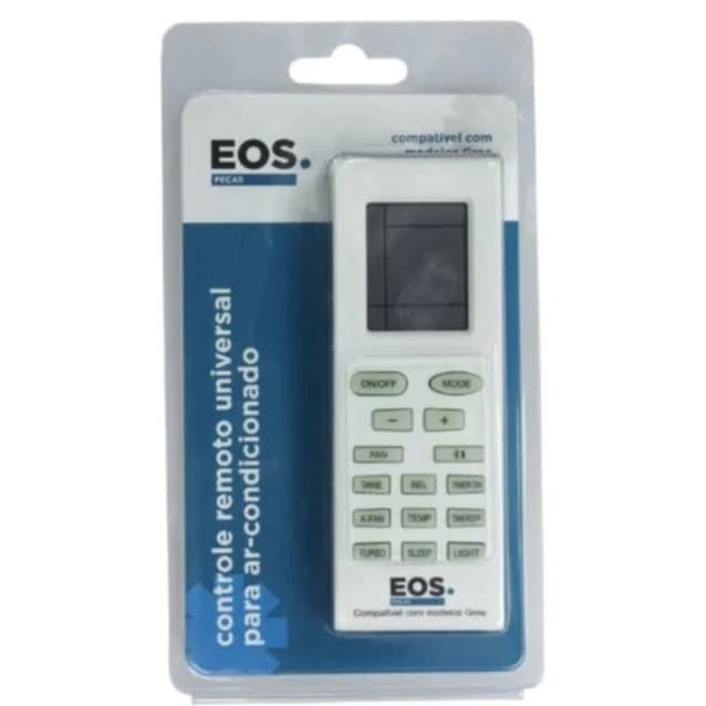 Controle Remoto Universal Eos P/ Ar Condicionado Split modelos Gree