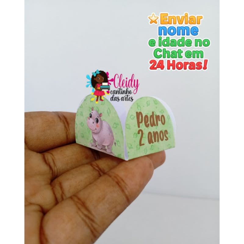 Forminha de Doces Safari Baby/Forminha para Brigadeiro Safari