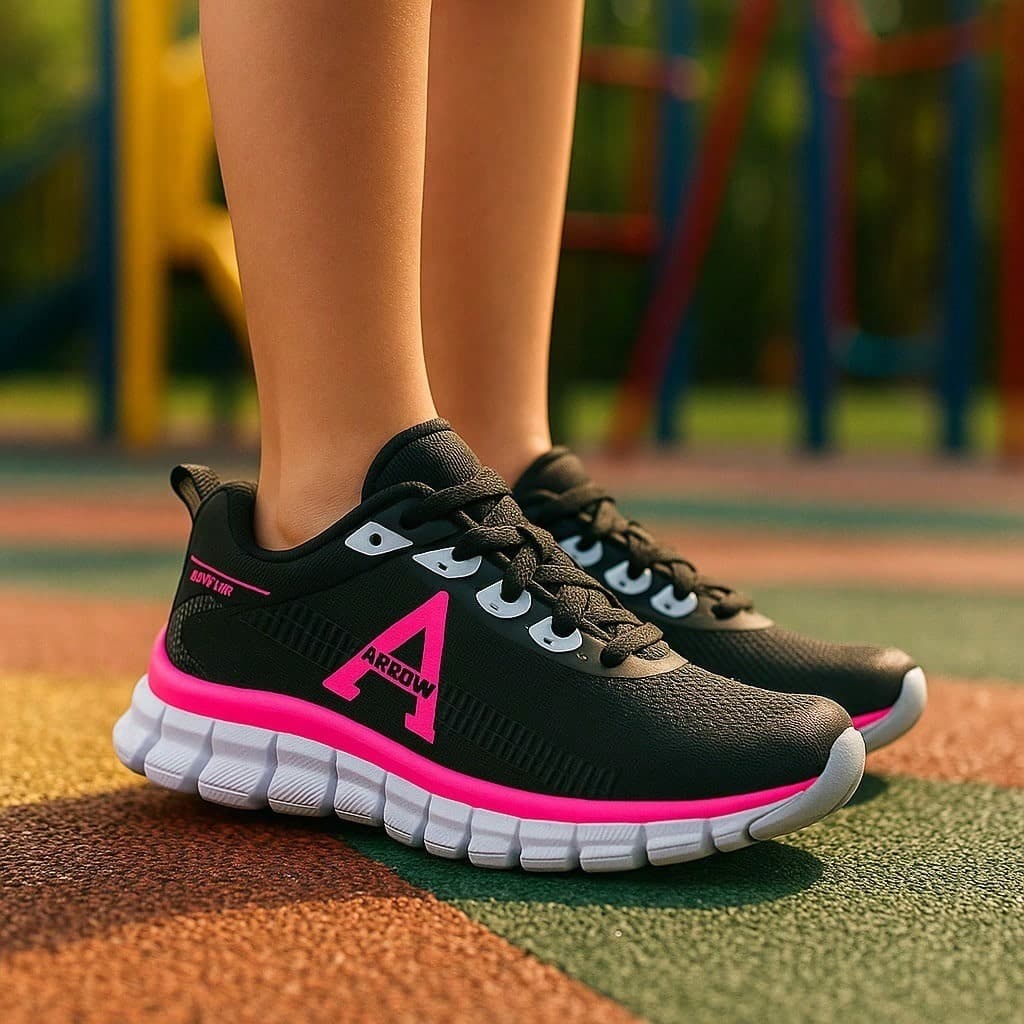 Tênis Arrow Infantil Menino Menina Confortável Leve Esportivo Para Caminhada Corrida Escola