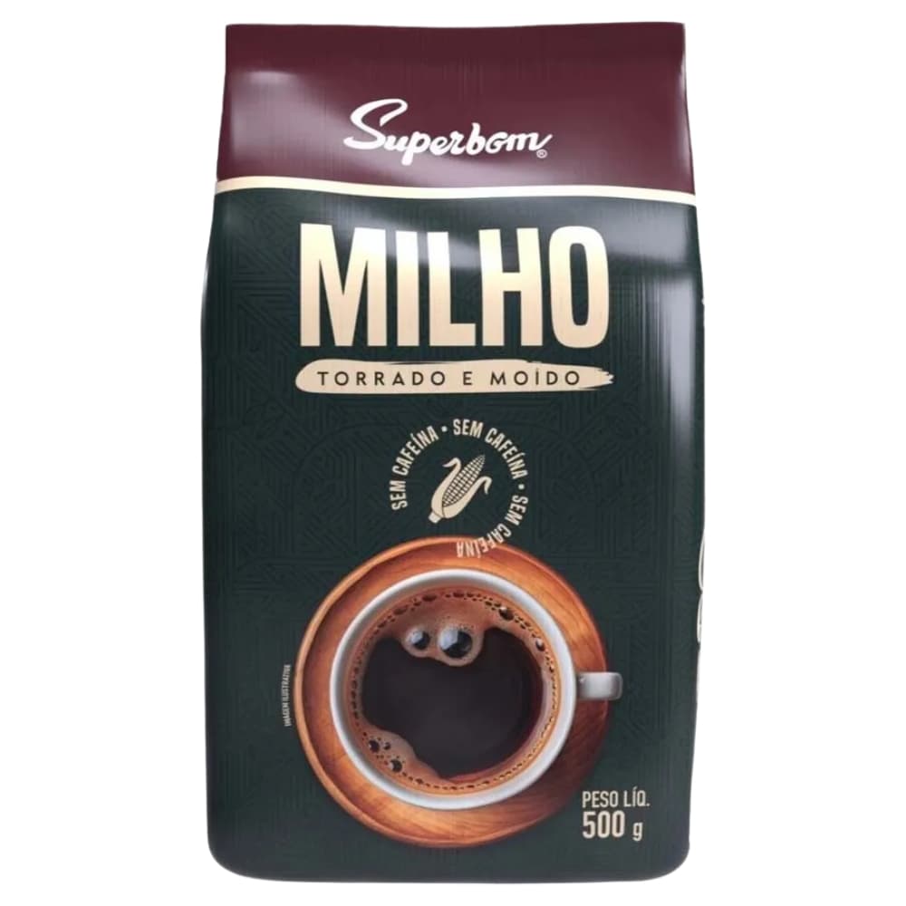 CAFE DE MILHO TORRADO MOIDO SUPERBOM 500G