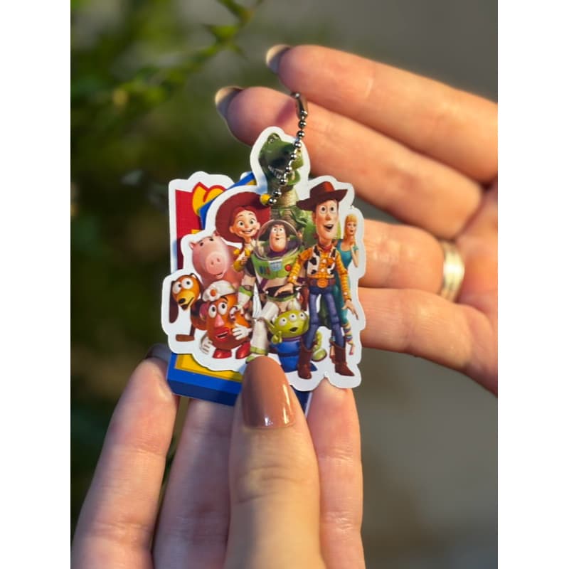 Tag Personalizada Toy Story + Correntinha | Lembrancinha Infantil