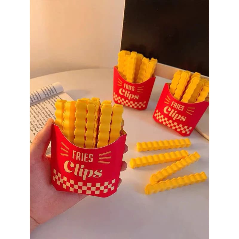 Seladoras Batatas Fritas À Prova De Umidade 12 Clipes De Vedação De Conservação Fresca ÍMã