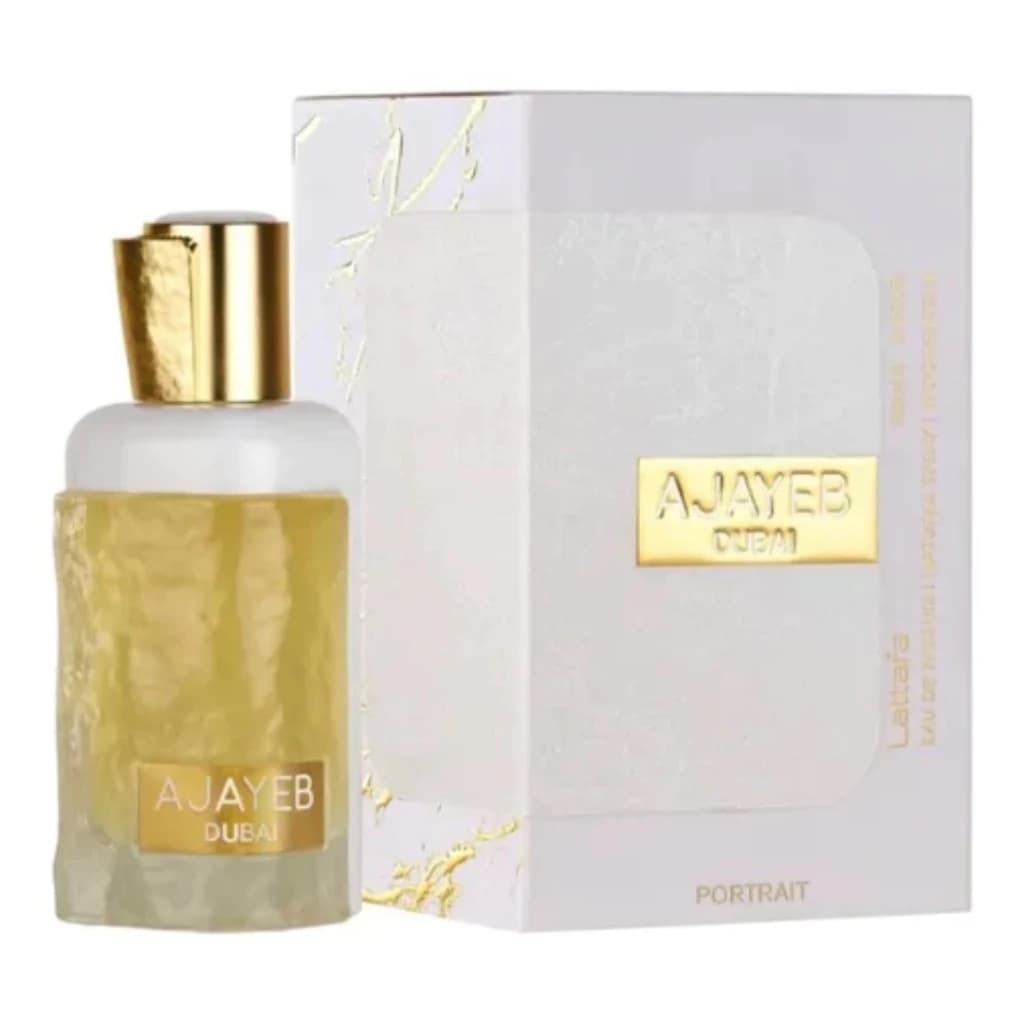 Perfume Arabe Ajayeb Dubai Rouge Portrait Lattafa Eau de Parfum 100ml Unissex Original