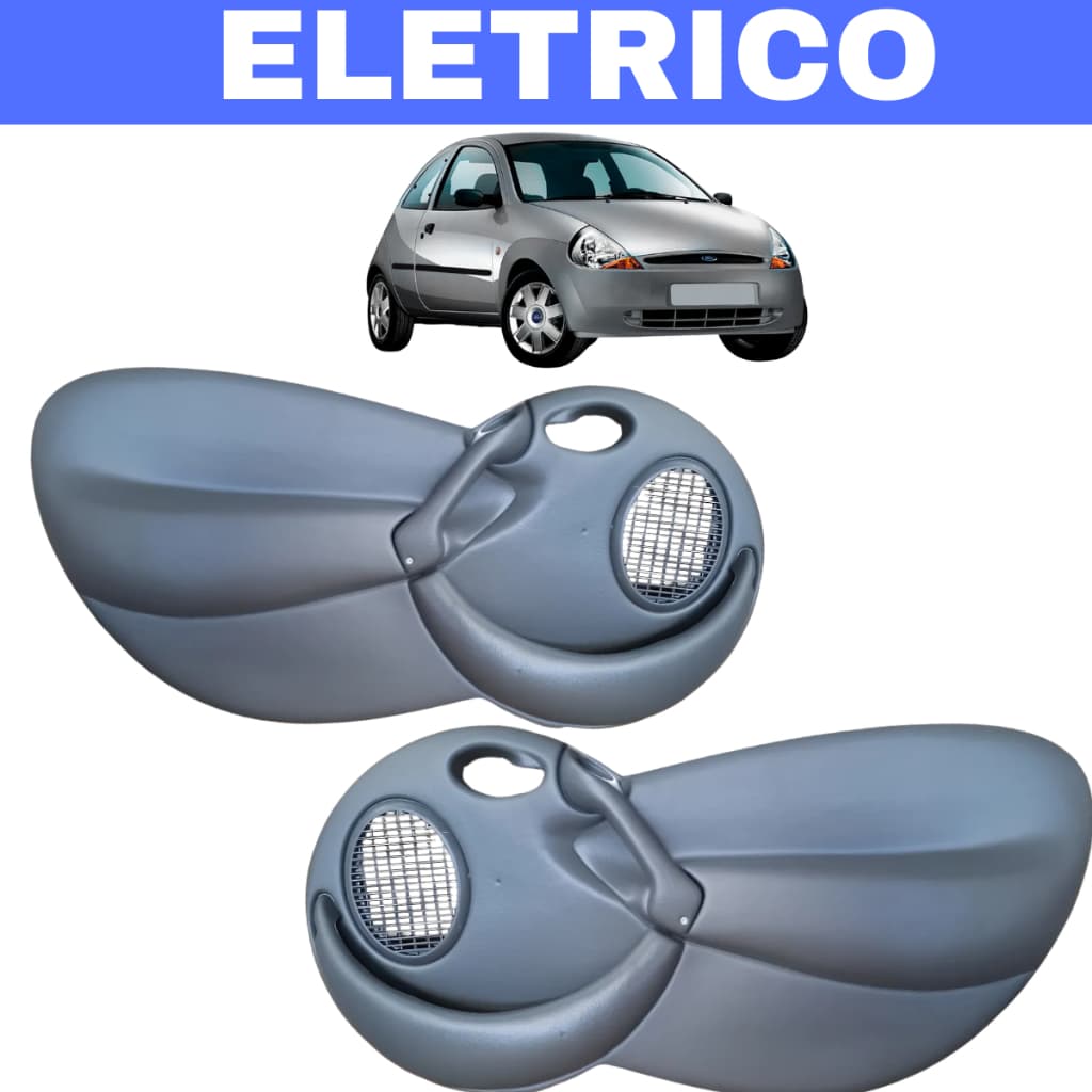 Par Forro Porta Ford Ka Diant 97/07 Elétrico C/ Apoio C/tela