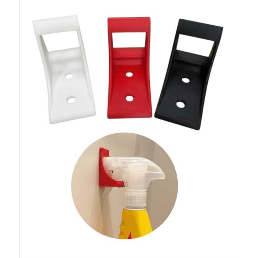 KIT COM 2 SUPORTES PARA BORRIFADOR PARA ARMÁRIOS