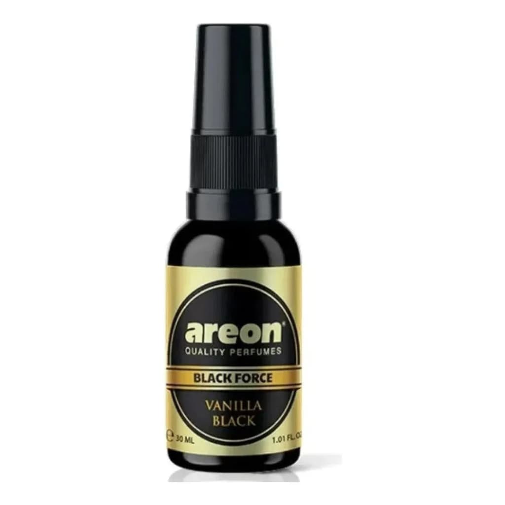 Perfurme Automotivo Areon Formula Concentrada Vanilla Black Force Aromatizante Carro