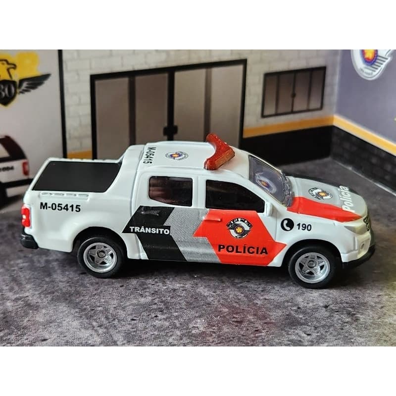 CHEVROLET S.10 CUSTOM PMSP MARCA CKS PNEUS DE BORRACHA ESCALA 1.64 TAMANHO 7CM ACOMPANHA EMBALAGEM PRODUTO NOVO EM METAL