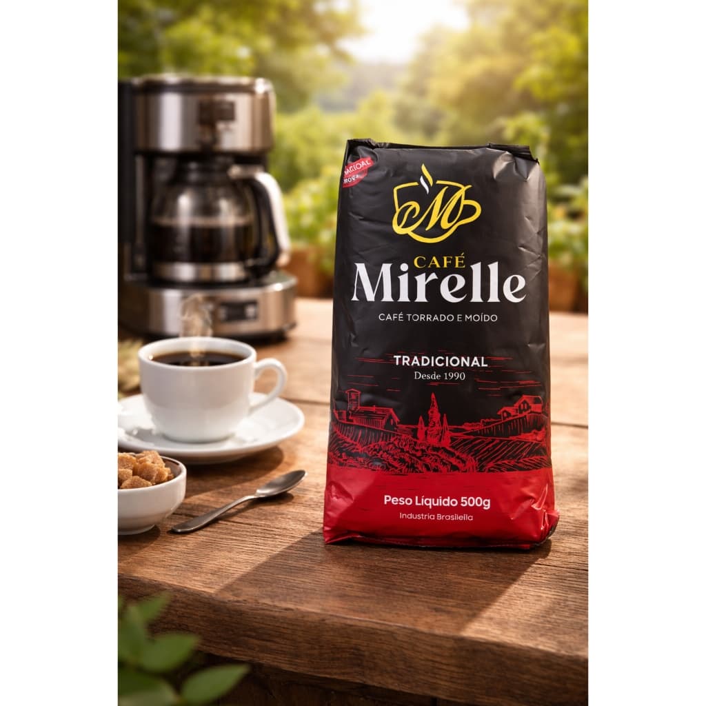 Café Torrado e Moído Mirelle Tradicional 500g