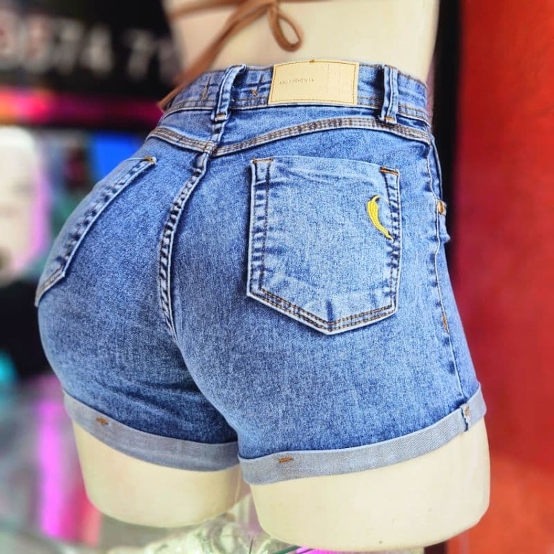SHORTINHO JEANS SAL E PIMENTA ORIGINAL🌶