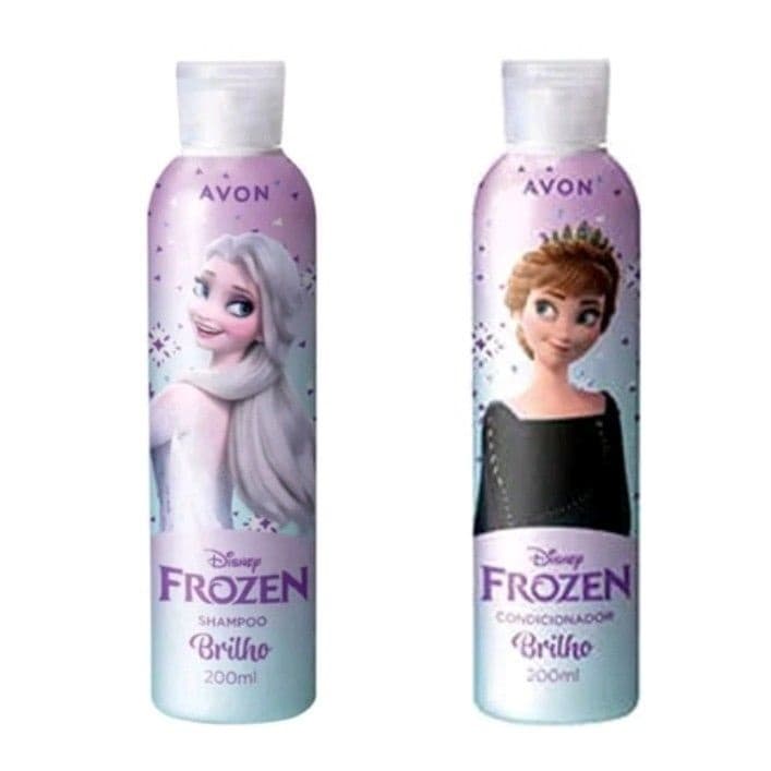 Kit Infantil Shampoo e Condicionador Frozen 200ml - Avon Casa e Estilo