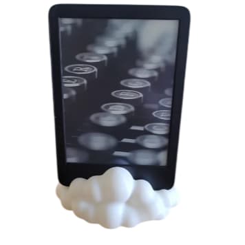 Suporte de Kindle em nuvem- Apoio para leitura- 3D-Produção Sob Encomenda