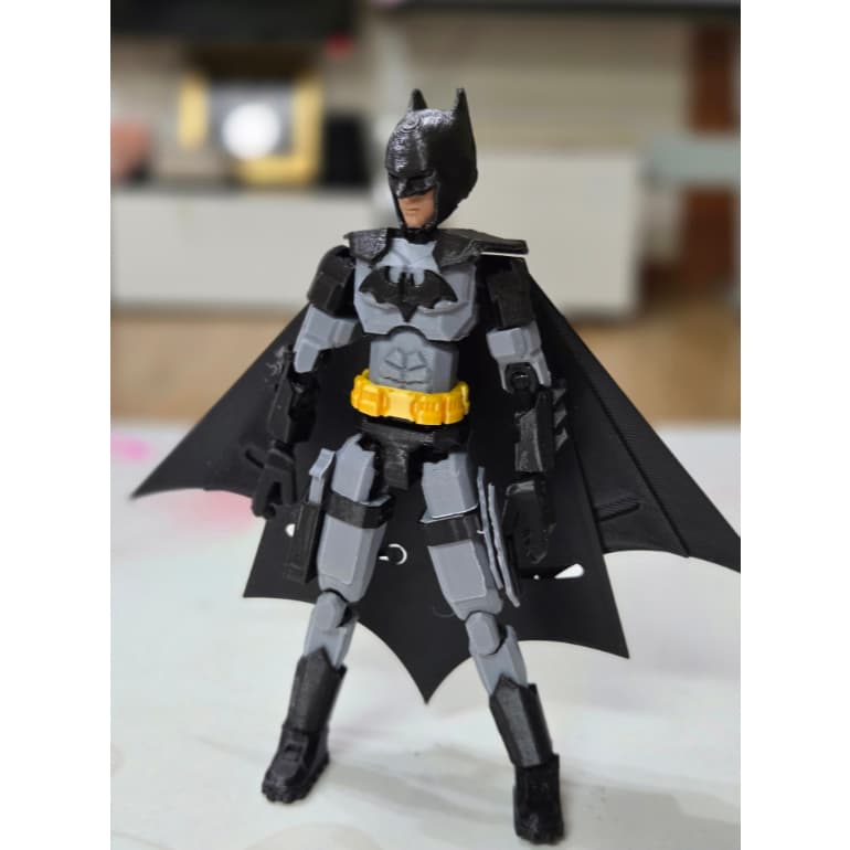 Boneco Dummy 13 Articulado Batman O Homem Morcego Brinquedo Entregue Montado - Impressão 3D