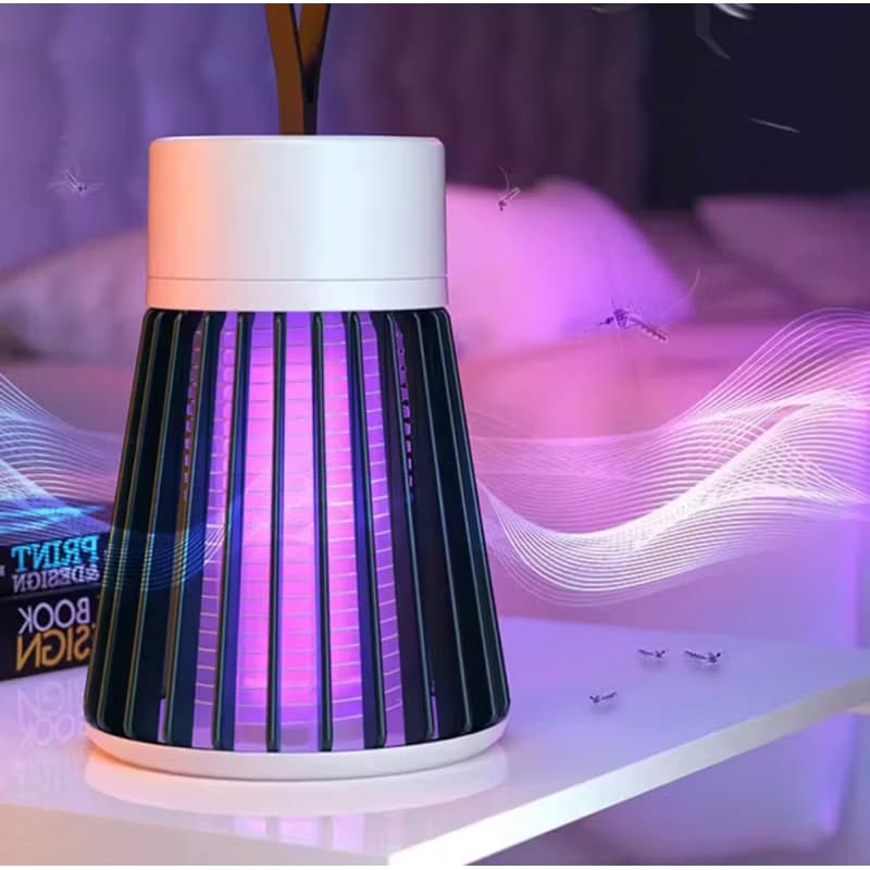 Luminária led mosquiteiro sem radiação armadilha de insetos repelente eletrônico UV