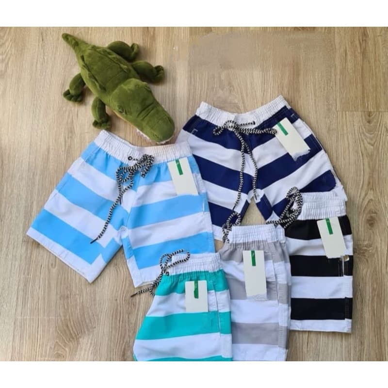 Kit Shorts Bermuda Mauricinho Menino Infantil Juvenil Tactel Grosso Premium ( Estampas Variadas)