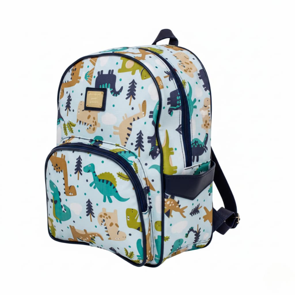 Mochila Maternidade Bebê Infantil Menino Bolsa de Costas Para Passeio Escola Creche Casual