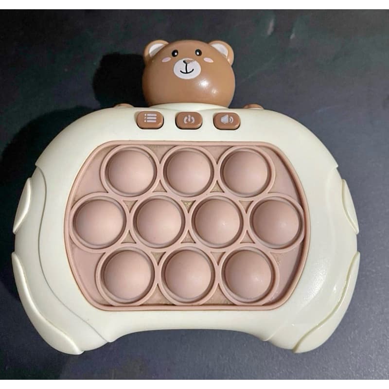 pop It eletrônico urso marrom envio imediato