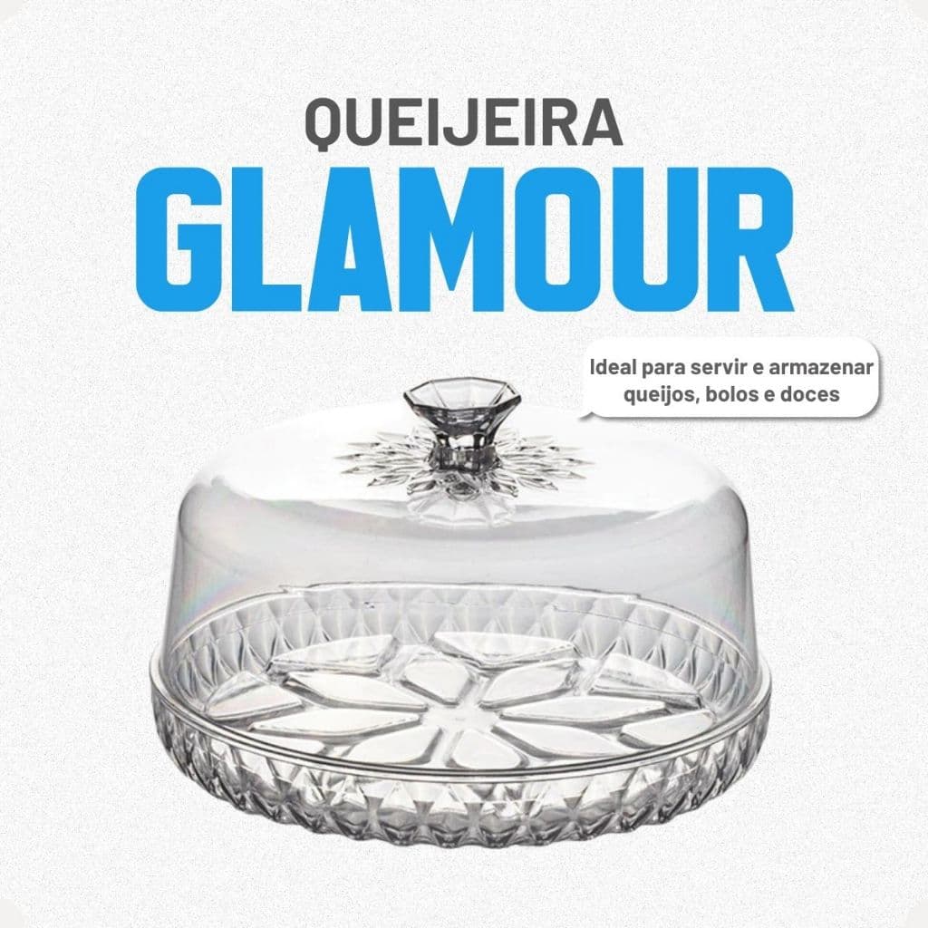 Queijeira Glamour Cozinha Plasútil