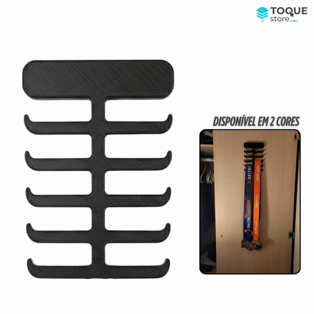 Porta medalhas Decorativo de Parede | Fita Adesiva - Minimalista, Decoração, Organização