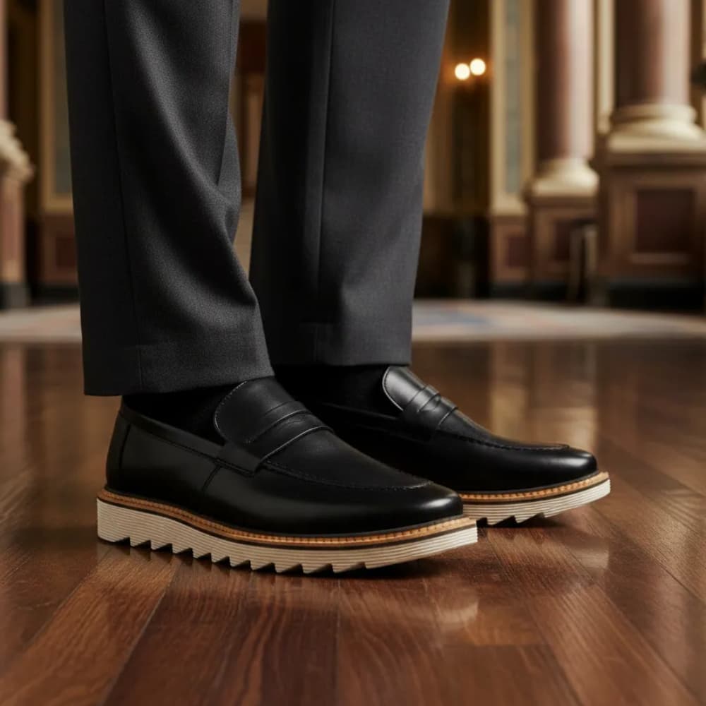 Mocassim Masculino Confort Estilo Oxford Casual e Social Super Confortável