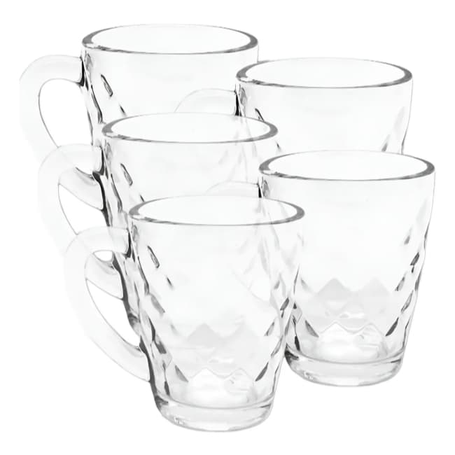 JOGO XÍCARAS 90 ML MOROCCO DIAMANTE C/ 5PÇS