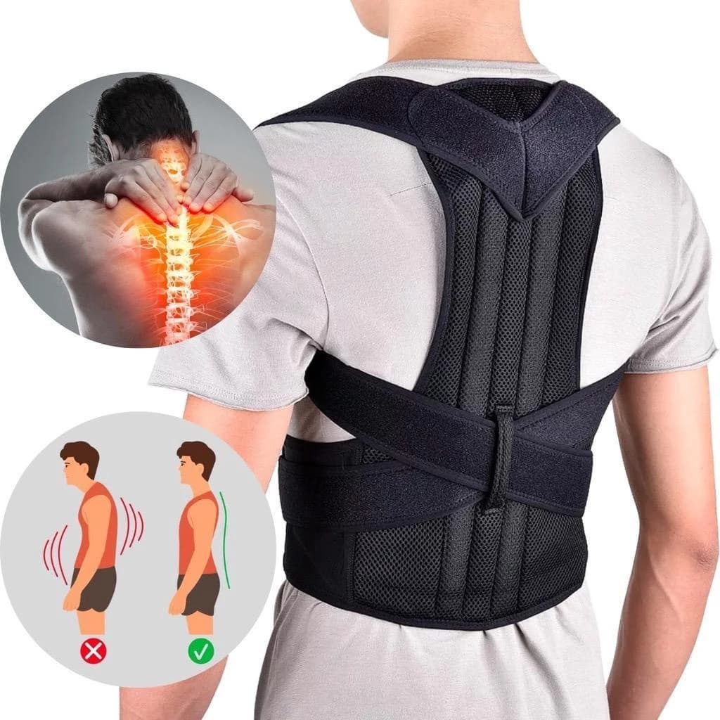 Corretor Postura Cinta Postural Para Coluna Corrigir Postura Protetor Lombar Corretor