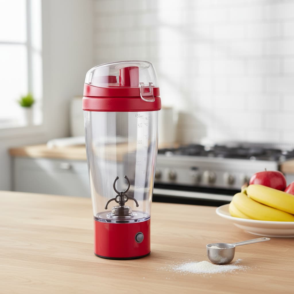 Copo Mixer Shake Portátil Whey Proteína Copo Misturador Elétrico