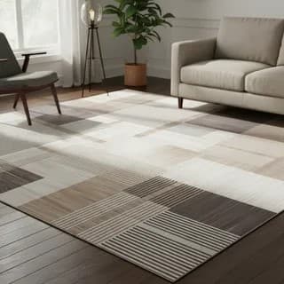 Tapete Sala quarto 2,40x2,00 geometrico grande promocao