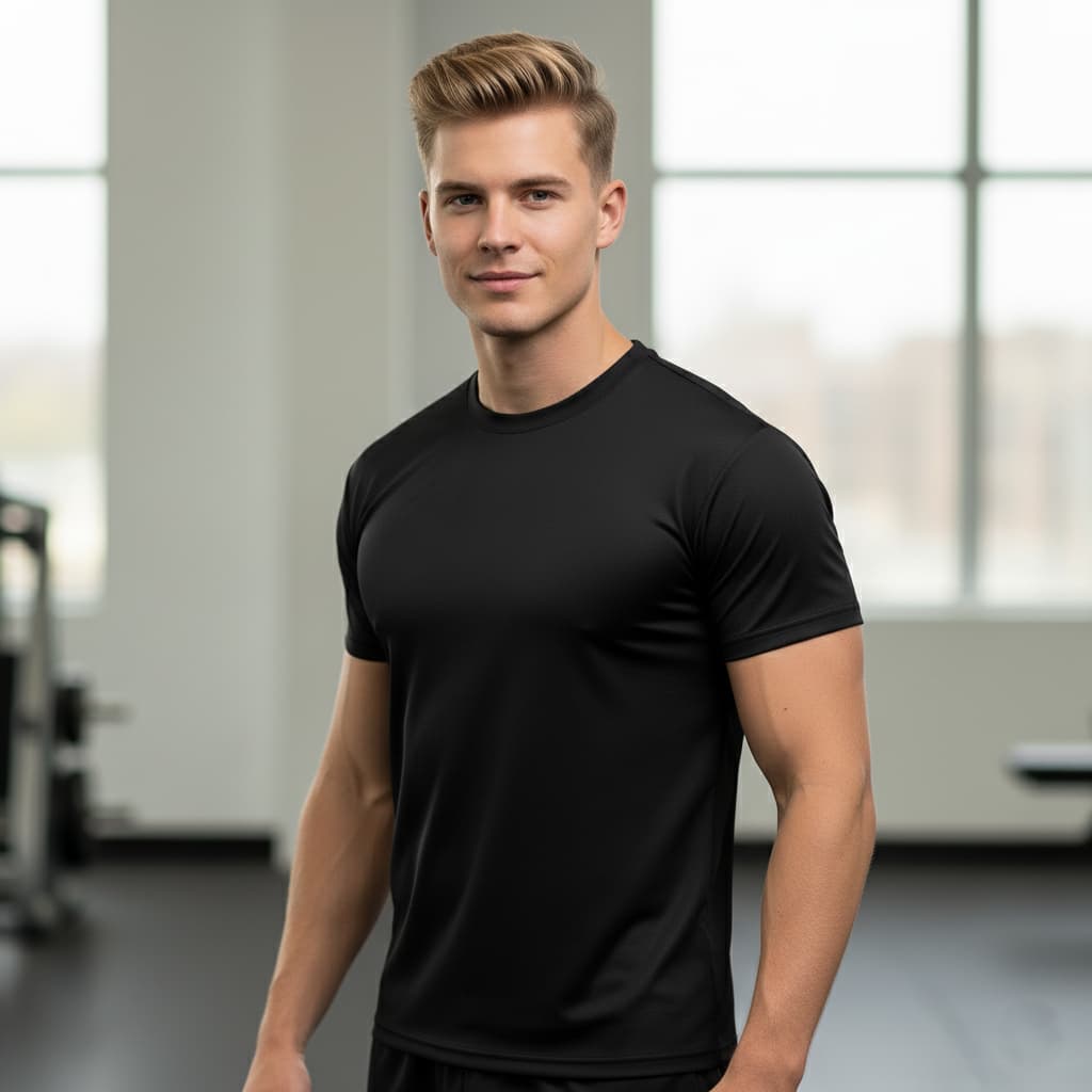 Camisa Manga Curta Masc Proteção Uv 50 Térmica Dry Fit 1
