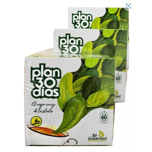 kit 3 cx de Chá Natural 30 Dias Original 60 sachês