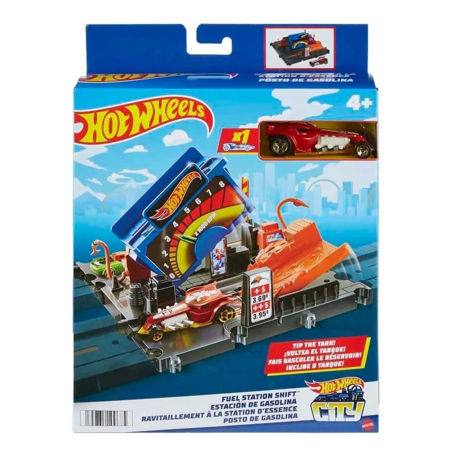 Pista Hot Wheels Lugares Favoritos Com Carrinho Mattel
