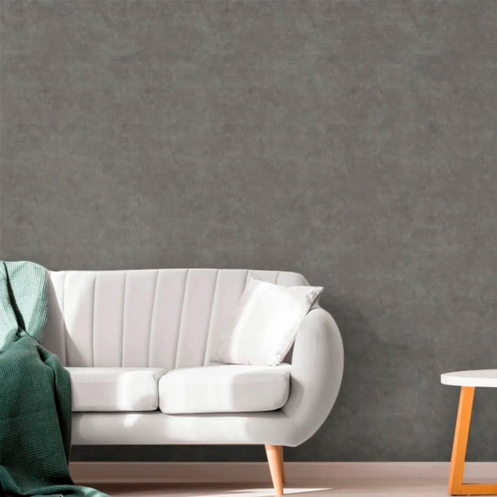 Papel de Parede Cimento Queimado Granulado Rolo de 0,58 x 3,00m