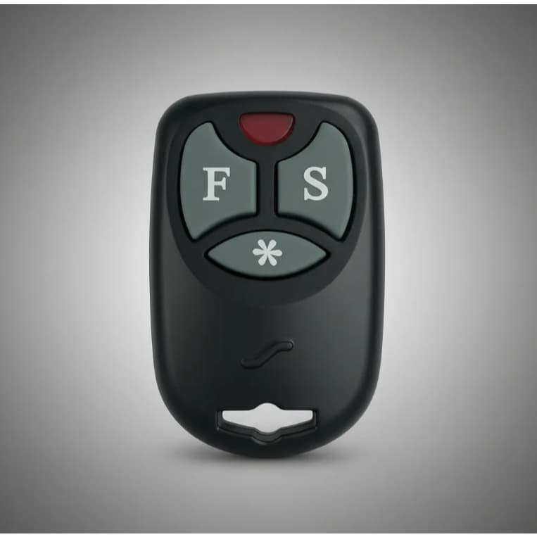 Controle Remoto Alarme 3 Botões Sistec Sx40 886 986 988