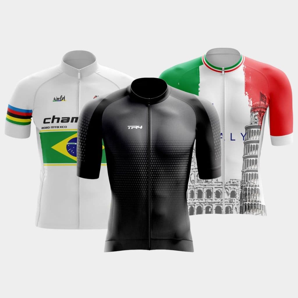 Camisa Ciclismo Masculina Camiseta Manga Curta Zíper Total Roupa Proteção UV Bike Pedal Mtb
