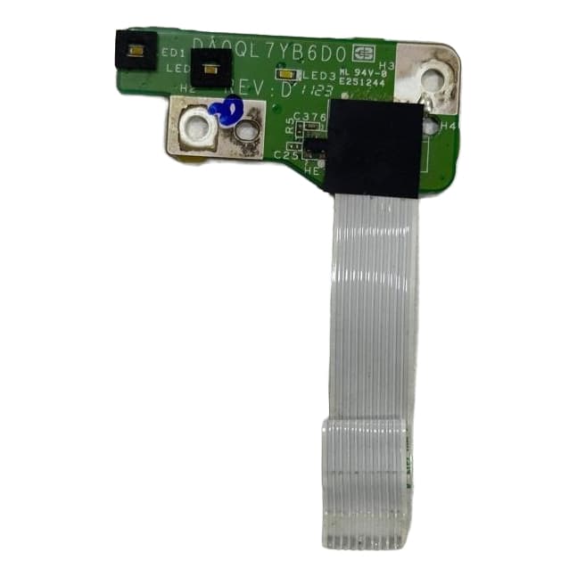 Placa Botões De Led Do Notebook Lg Lgc40 C400 Original