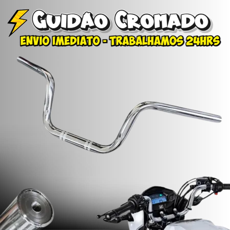Guidao Cargo 160 Com Rosca Guidon Pra Pesinho Cg 160 Titan Fan